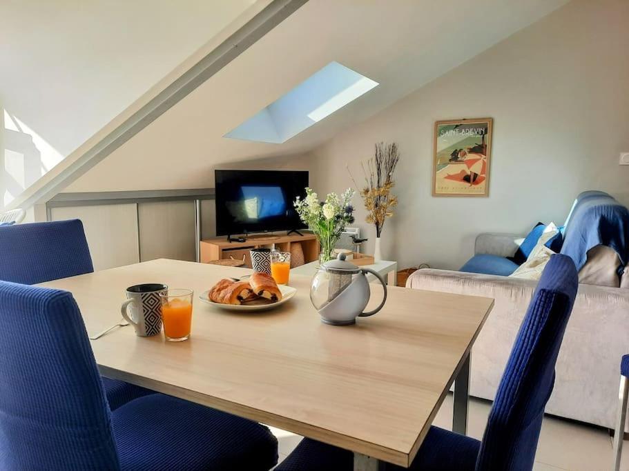 Cap Sur L'Ocean Apartment Сен-Бревен-ле-Пен Екстериор снимка